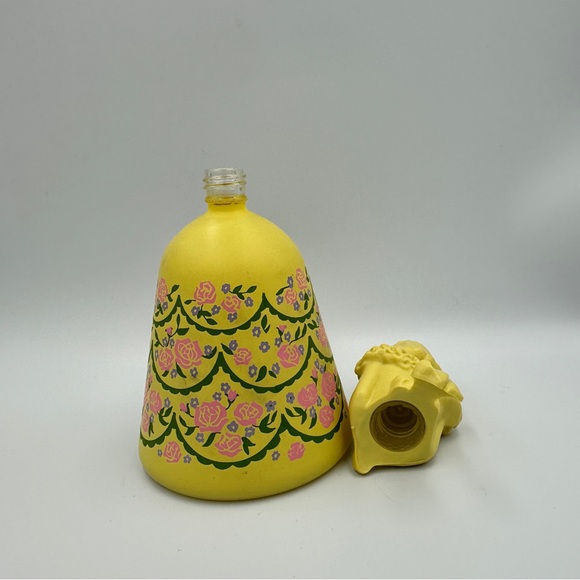 Vintage AVON Southern Belle  Cologne / Perfume 4 oz. yellow bottle - Empty - Picture 7 of 9